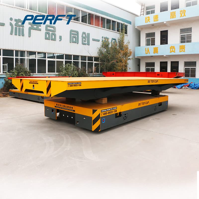 electric transfer cart customized size 80 ton